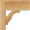 Ekena Millwork Balboa Block Rough Sawn Outlooker, Western Red Cedar, 6"W x 12"D x 12"H OUT06X12X12BOA05RWR - alternate 4